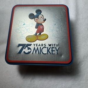 Disney Mickey Mouse 75th Anniversary Collectible Tin with bottle opener